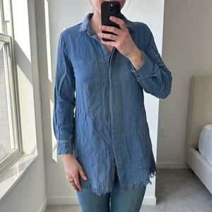 Umgee Blue Button Down Shirt